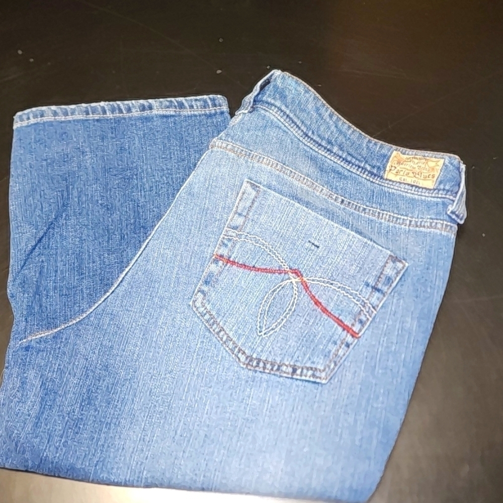 Vintage Paris Blues Capri/cropped Jeana Sz 18